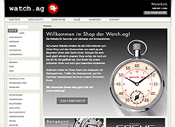 Die neugestaltete www.watch.ag Internetseite